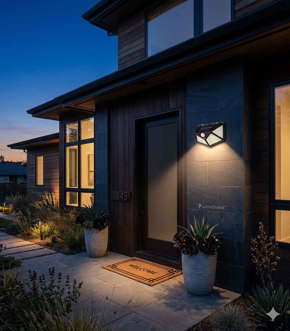 Illuminate & Protect Your Home — Zero Wiring, Zero Bills