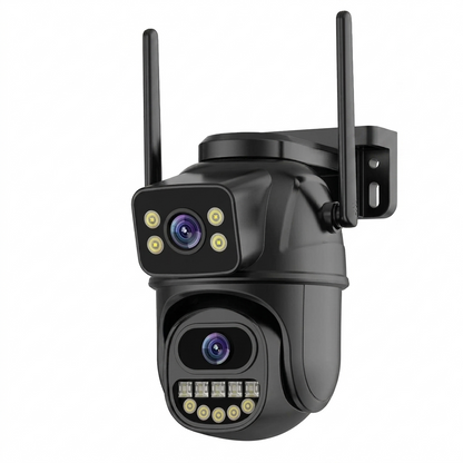 Security Camera - Dual Lens AI Tracking 4K WiFi