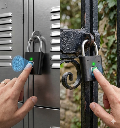 Lock Smarter, Not Harder — Keyless Fingerprint Security