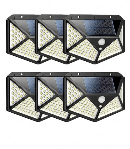 Light Up Every Corner — Solar Security Lights 6-Pack